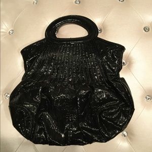 Super cute Black Patent Leather Purse!